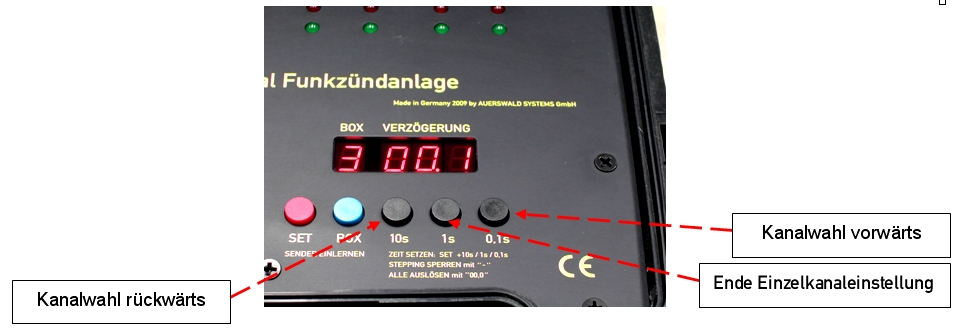 EXCITER Verzögerungszeiten jetzt frei programmierbar
