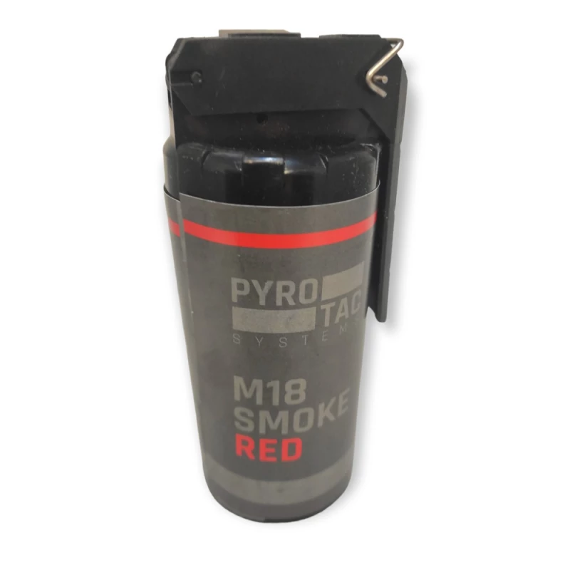 M18 Rauchgranate Rot mit Kipphebel 60 Sek. PYROTAC