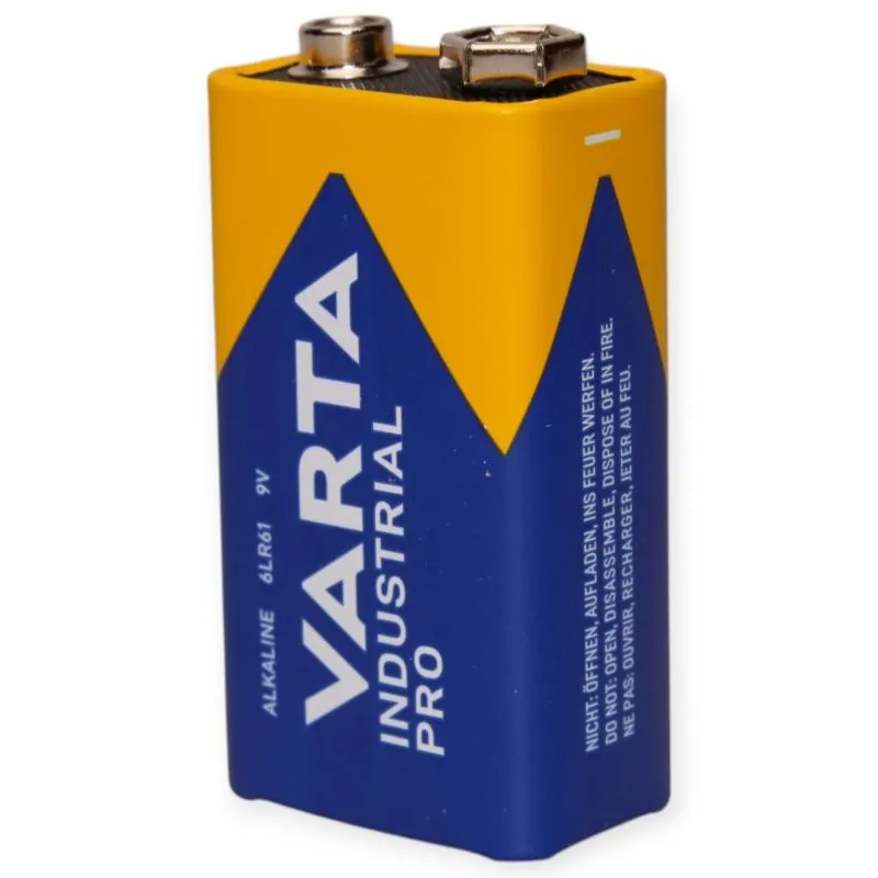 Varta Industrial Pro 9V Block Batterie 6LR61