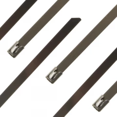 Kabelbinder Edelstahl 300 x 7,9 mm 100St.
