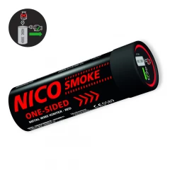 Smoke 80 Sek. Rauch rot mit Reißzünder NICO