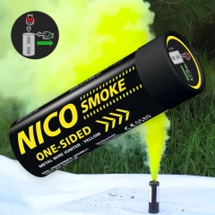 Smoke 80 Sek. Rauch gelb mit Reißzünder NICO