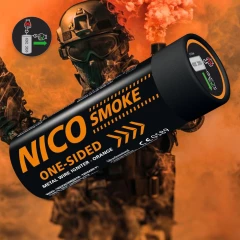 Smoke 80 Sek. Rauch orange mit Reißzünder NICO