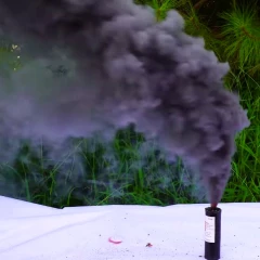 Smoke 80 Sek. Rauch schwarzgrau mit Reißzünder NICO
